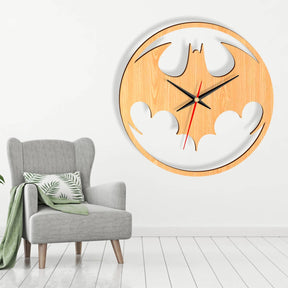 Batman 3D Silent Wooden Wall Clock for home and office - WC 103